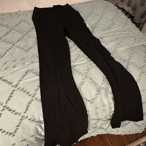 Aerie Black Flare Leggings